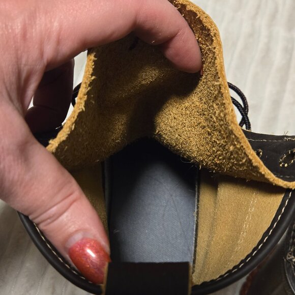 Unisex LL Bean Bison Leather boots - Picture 5 of 6